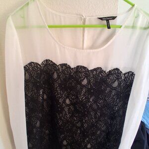 Sheet and lace top